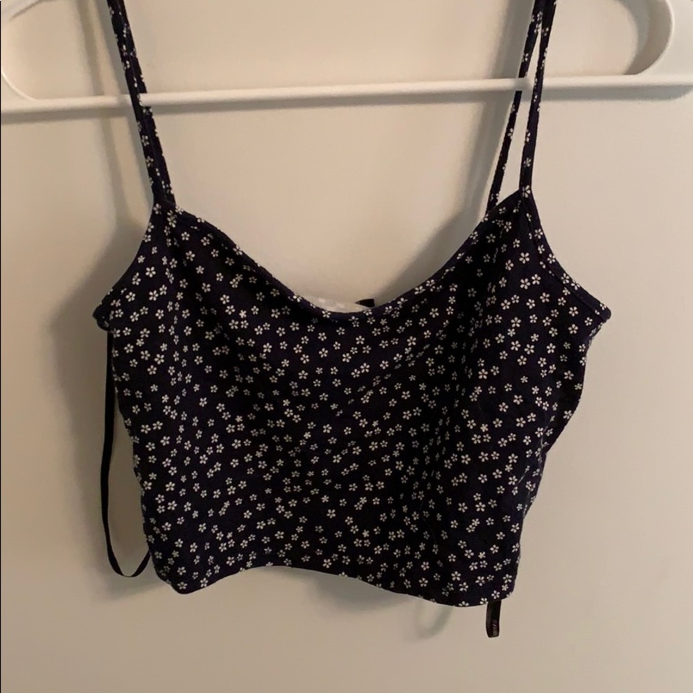 Forever 21 Floral Crop Top